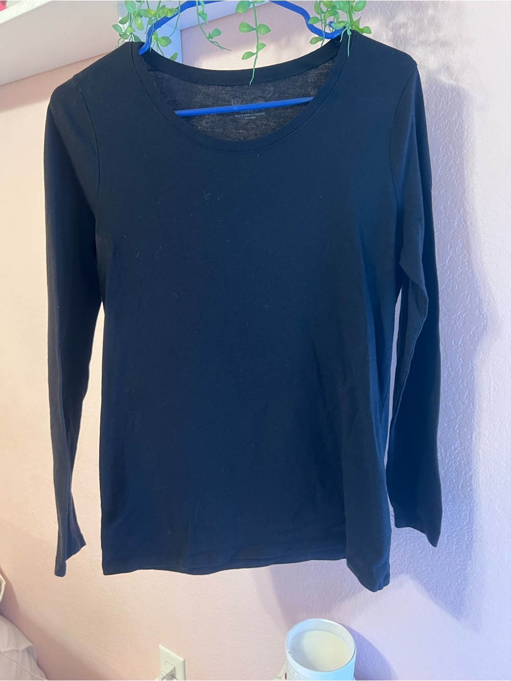 No Boundaries Black Long Sleeve Crewneck Tee